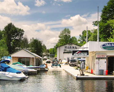Bala Cove Marina, Bala, Ontario
