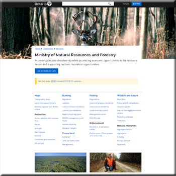 Ontario Ministry Of Natural Resources